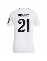 Real Madrid Brahim Diaz #21 Hjemmedrakt Dame 2024-25 Korte ermer